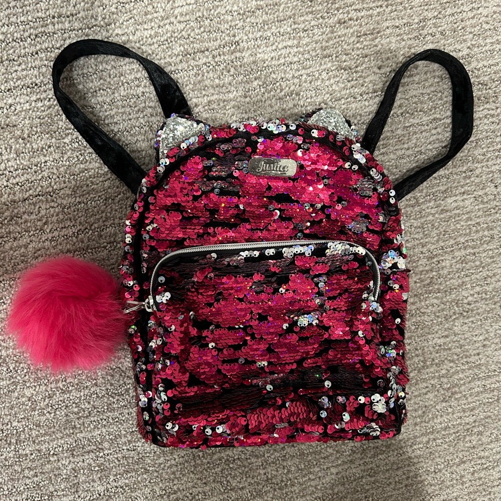 justice mini backpack